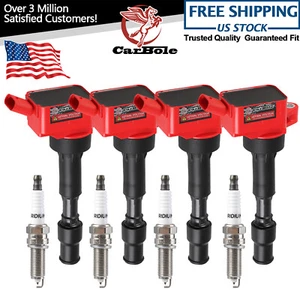 High Performance Ignition Coils+Spark Plugs For Kia Optima Forte5 2.0L L4 UF816 - Picture 1 of 13