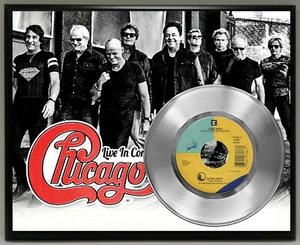 Chicago 45 Record Poster Art Music Memorabilia Plaque Wall Decor 2 - Picture 1 of 2