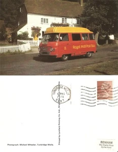 TUNBRIDGE WELLS POSTBUS IN COUNTRY FDI SEPR POSTCARD 1978 - Picture 1 of 1