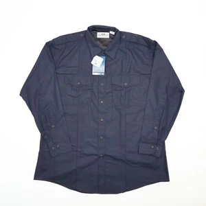 FLYING CROSS F1 FX5120 MENS XL LAPD NAVY CROSS FX CLASS B LONG SLEEVE SHIRT - Picture 1 of 9