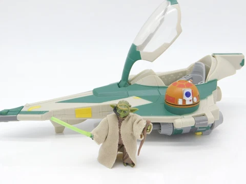 Star Wars Yoda's Jedi Attack Fighter MOVIE HEROES 2013 Cover