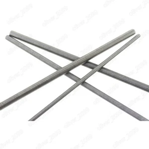 Fine Thread 304 Stainless Steel Threaded Rods Metric Thread Studs Bolts M6-M20 - Picture 1 of 5