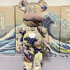 Poupée cadeau ours BEARBRICK 400 % Kanagawa Surf Anniversary 28 cm bloc hauteur
