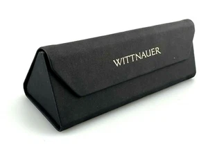 Wittnauer Eyeglasses Folding Case Only Hardcase Black - Picture 1 of 5