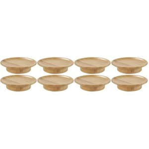 4 Pack Flasche Untersetzer Aus Bambus Bambusbecher- - Bild 1 von 12