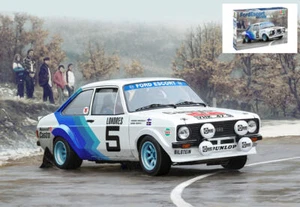 KIT MODELLINO AUTO STATICO ITALERI FORD ESCORT MKII RALLY MONTECARLO 1979 1:24 - Foto 1 di 5