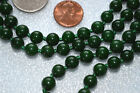 Nephrite Jade Knotted Beads Japa Mala for Heart Chakra, Healing Necklace 108, Ca