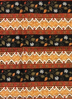 Floral Pattern 5638 by Blank Quilting Tricia Santry Cotton 1.5 yd Border Fabric - Image 1 of 2