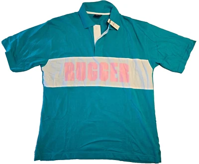 Polo Gant Rugger de Colección Nuevo de Lote Antiguo para Hombres XL Nuevo con Etiquetas Rugby Spellout Foto 1 de 4