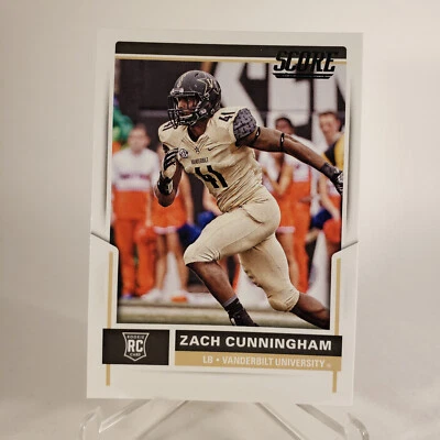2017 Score Zach Cunningham Rookie Vanderbilt Commodores #344 - Image 1 of 2