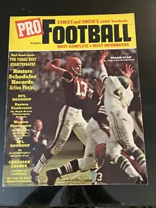 1965 Street and Smith's Pro Football Yearbook Frank Ryan Cover - Picture 1 of 7
