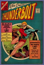 PETER CANNON THUNDERBOLT 54 T-BOLT CHARLTON COMICS GROUP 1966 ORIGINAL OWNER VG+