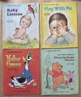 BABY'S FIRST GOLDEN BOOK Lot Of 4 Wipes Clean NonToxic Golden Prs Vintage Rare!