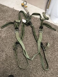 MILLER Duraflex Safety Harness Green, DBI Sala Safety Ring/clip Y05EAR - Picture 1 of 12