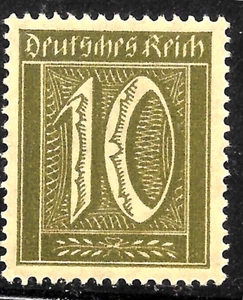 1921 GERMANY Wm 1  Mi#159 🔥MNH** OG VF - Picture 1 of 1