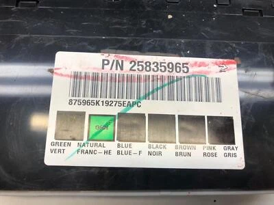 Módulo de control de carrocería Chevy Silverado 1500 2007-2011 debe coincidir con identificación OEM 25835965 Foto 1 de 4