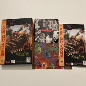 CIB with Inserts! Corpse Killer (Sega CD, 1994) Complete In Box CIB Authentic