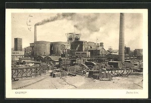 Castrop, Ansichtskarte, Zeche Erin 1928 - Bild 1 von 2