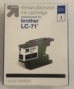 1 Stück Brother LC-71 Tintenpatrone Ersatz für Brother, Farbe Schwarz - Bild 1 von 6