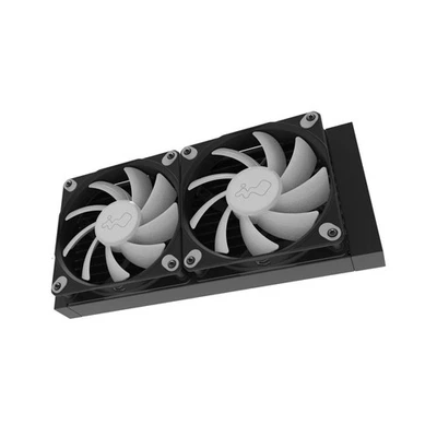 In Win Dissipatore Kit di raffreddamento a liquido 12 cm Nero 2 ventole LED - Immagine 1 di 4