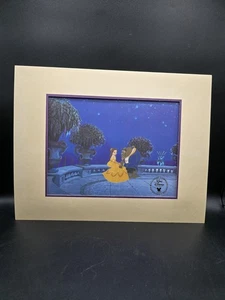 Disney Classic Beauty And The Beast Exclusive Commemorative Lithograph 1992 - Picture 1 of 3