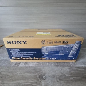 Sony SLV-N50 Video Cassette Recorder VCR VHS Hi-Fi Stereo New in Box SEALED Rare - Bild 1 von 19