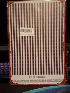9/11 The Falling Man Blechschild, Memorabilla, Dokumentarfilm 8x12 cm - Bild 1 von 1
