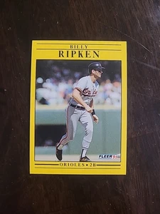 1991 Fleer Billy Ripken #489 Baltimore Orioles - Picture 1 of 1