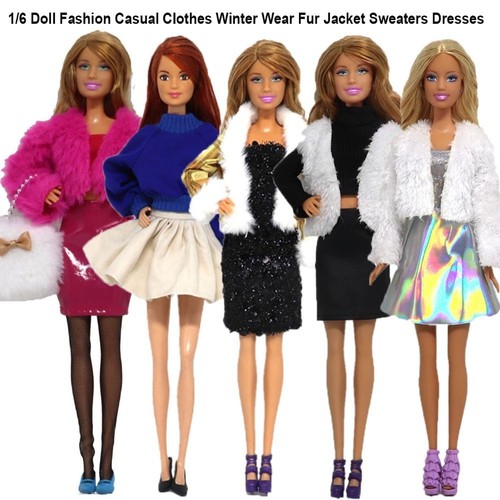 VETEMENTS 1 Set Fashion Casual 1 6 Vestiti per Bambole Maglioni Vestiti per Bambola 29~32 cm