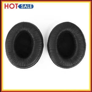 2 Stück Ohrpolster Kissen Schwarz Headset Ohrpolster Komfort Ohrmuscheln für Sen - Afbeelding 1 van 9