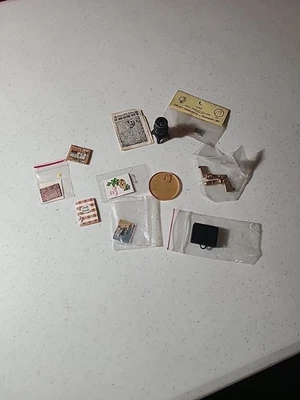 Miniature Dollhouse Lot Of Mixed Items - Image 1 of 4