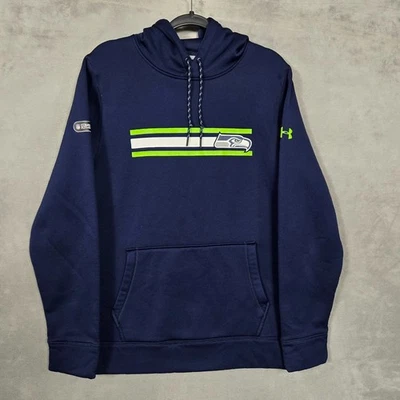 Seattle Seahawks Combine Authentic Under Armour NFL Hoodie Mens Medium fleece - Image 1 of 4