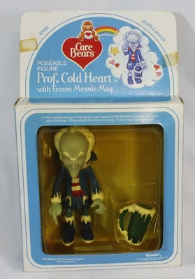 Figura De Colección Care Bears Professor Cold Heart En Caja Kenner Posable Años 80 Nunca Usada Foto 1 de 4