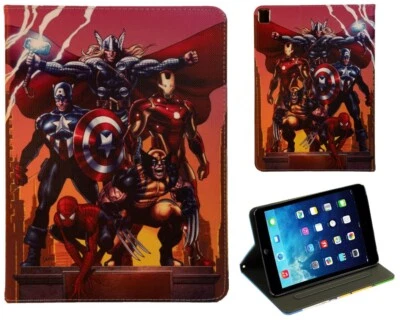 For iPad Pro 10.5 / 10.2 / Air 3 Avengers Marvel Superhero Comics Case Cover - Image 1 of 4