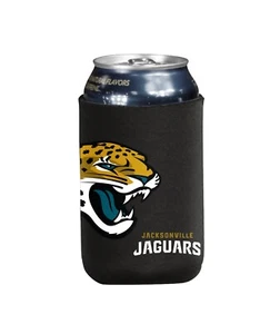 Jacksonville Jaguars Can or Bottle Cooler Sleeve, NFL Coozie Koozie Logo - Picture 1 of 1