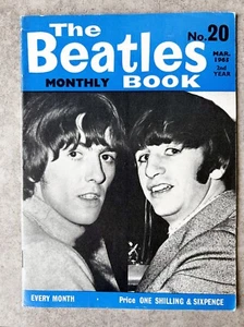 DIE BEATLES MONATLICHES BUCH #20 MÄRZ 1965 - SEHR GUTER ZUSTAND + - Bild 1 von 4