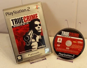 True Crime: Streets of LA Platinum (PS2) - no manual - tested - Picture 1 of 2