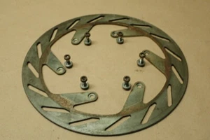 1993 KTM 250 FRONT BRAKE ROTOR W/ HARDWARE - Picture 1 of 5