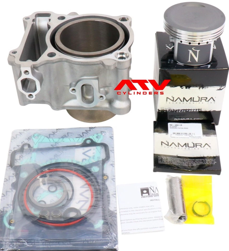 Nuevo Yamaha Rhino Kodiak Grizzly Wolverine 450 Cilindro Jarra Pistón Kit Extremo Superior Foto 1 de 4