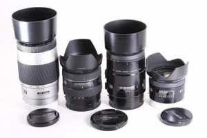Minolta Lens 4 set AF ZOOM 75-300mm F4.5-5.6 + 24-105mm F3.5-4.5 D /etc. #EL8160 - Picture 1 of 12