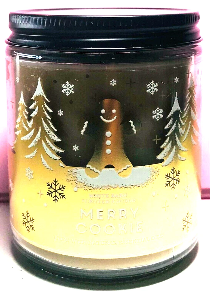 *Nuevo* MERRY COOKIE ~ 7 oz. VELA TARRO ~ Bath & Body Works ~ ¡ENVÍO GRATUITO! Foto 1 de 1