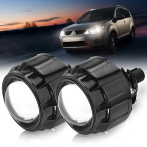2.5'' Bi LED Headlight Projector Lens Hi/Lo 100W Car Retrofit Universal VS Xenon - Picture 1 of 15