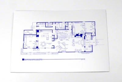 FANTASY FLOORPLANS The Brady Bunch TV Show Floorplan - Home Room Wall Décor Memorabilia Gift