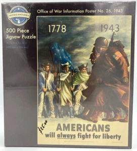 WWII Office of War Information Poster Jigsaw Puzzle - Patriotic 1778 - 1943 - Picture 1 of 5