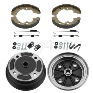 Front Brake Drums Shoes Kit For Kawasaki Mule 3000 3010 4000 4010 KAF620 2001-Up - Picture 1 of 13