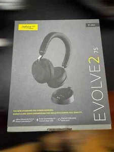 Auriculares de diadema Jabra Evolve2 75 - con soporte de carga - Imagen 1 de 2
