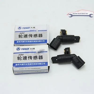 Par de sensores de freno de rueda ABS delanteros aptos para VW Golf Polo Caddy AUDI TT 1J0 927 803/804 Foto 1 de 4