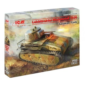 Leichttraktor Rheinmetall 1930, German Tank Plastic model kit ICM 35330 1/35  - Picture 1 of 18