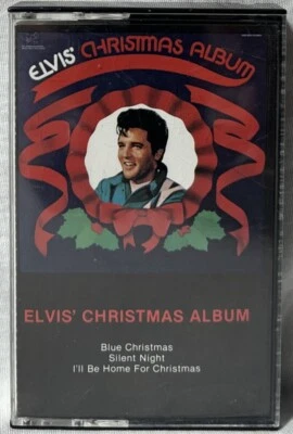 Elvis Presley Elvis' Christmas Album 1985 RCA Cassette Tape Holiday Music NICE! - Image 1 of 4