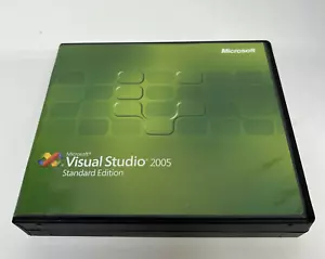 Retail Microsoft Visual Studio 2005 Standard Edition Academic 5 Disc Set W/ Key - Picture 1 of 10